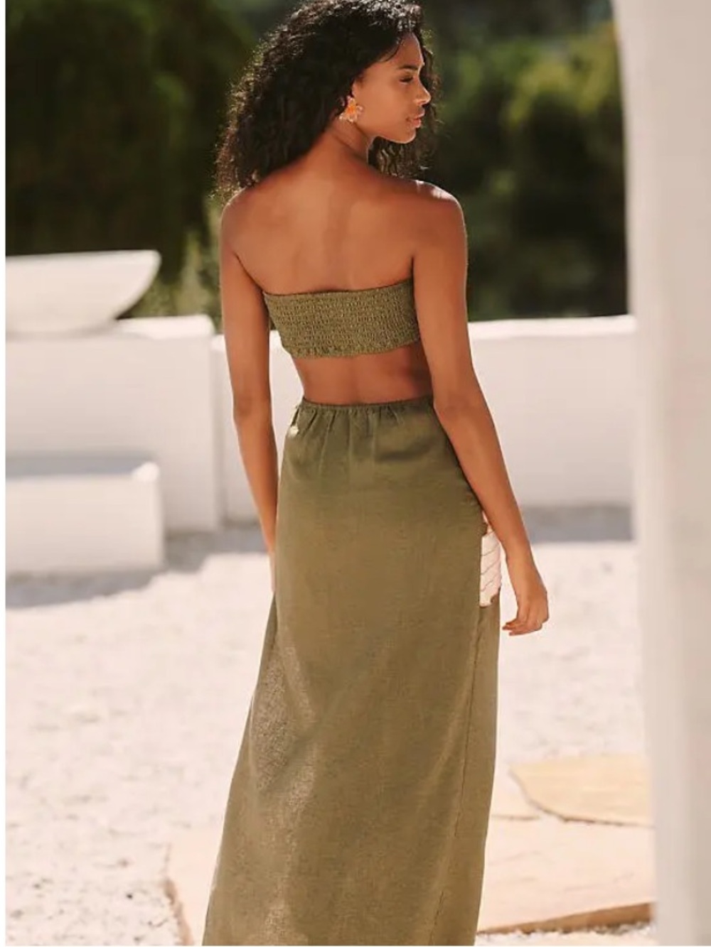 Aliza Strapless Linen Blend Maxi Dress
NWOT
ColorOlive Green
Anthropologie - Picture 3 of 5